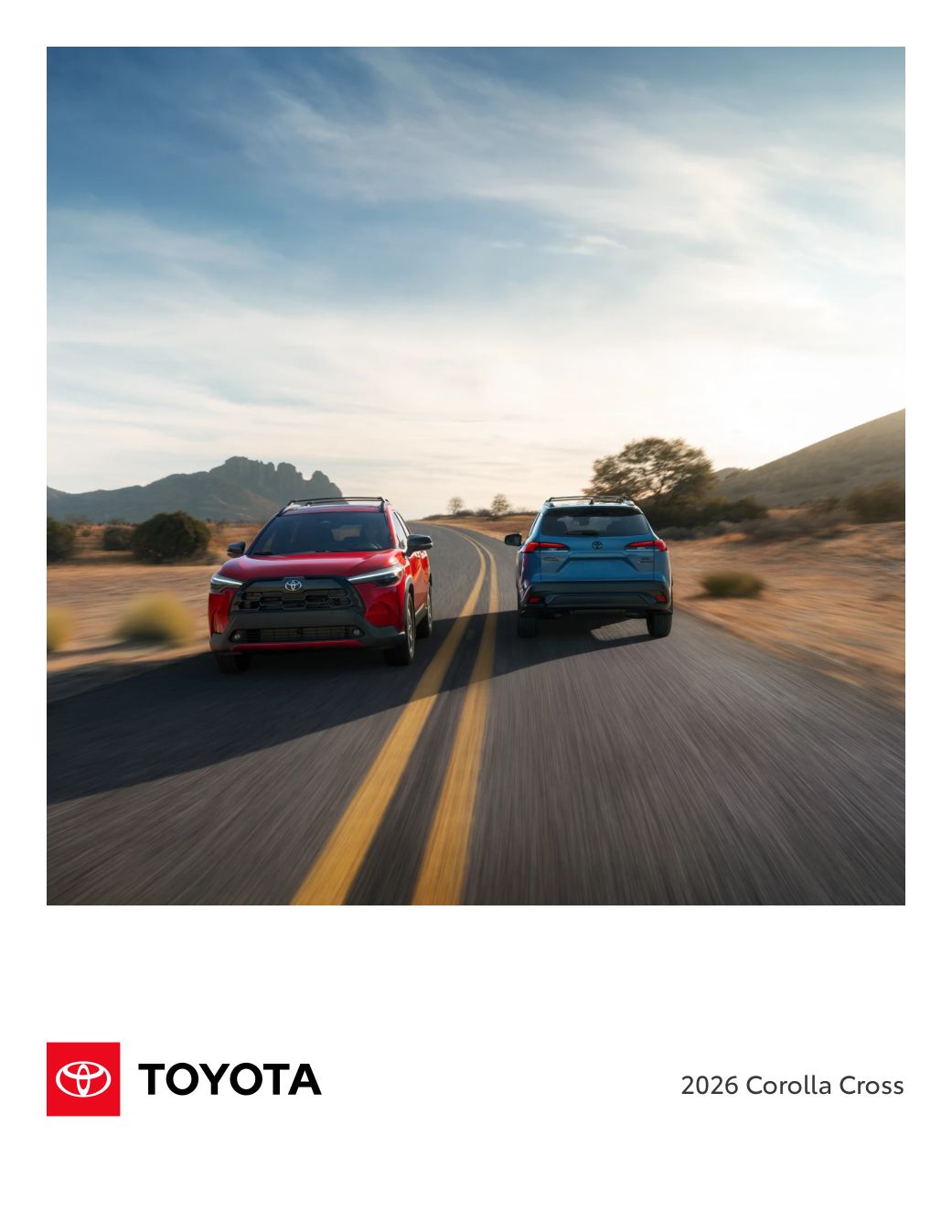 2026 Corolla Cross brochure