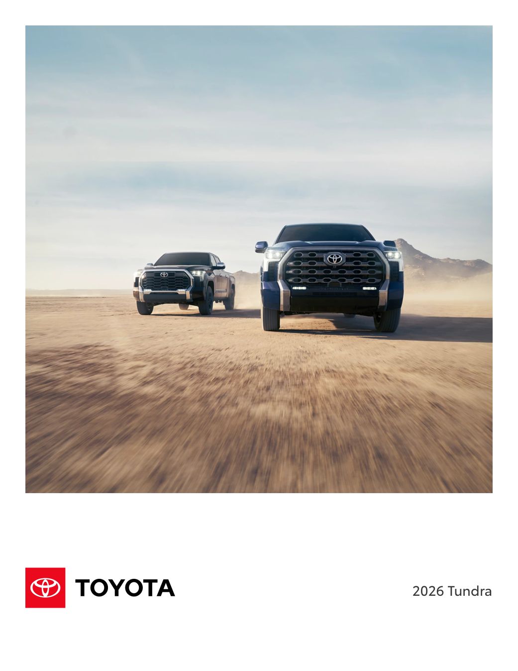 2026 Tundra brochure